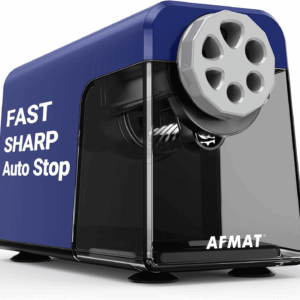 Electric Pencil Sharpener Heavy Duty, 6 Holes, Auto Stop Pencil Sharpener for Artists, Classroom Electric Sharpener for 6-11Mm Pencils, 7000 Sharpening Times, Do Not Eat up Colored Pencils