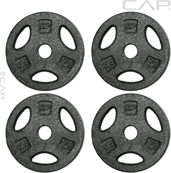 Standard 1-Inch Grip Weight Plates - Image 2