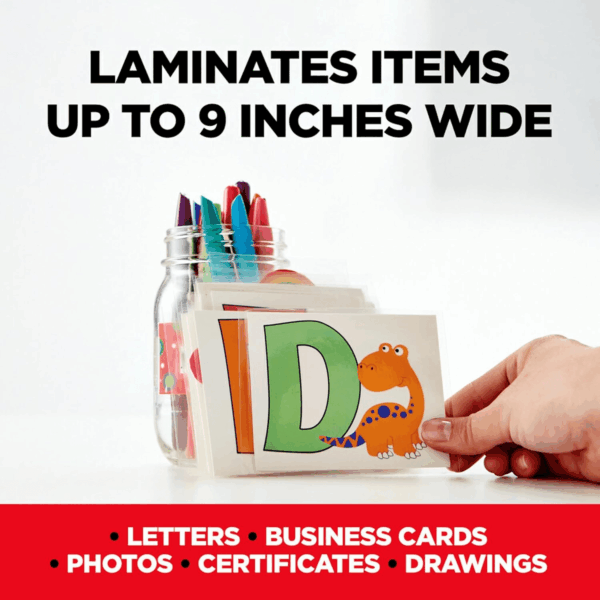 Thermal Laminator, 1 Thermal Laminator, 2 Thermal Pouches - Image 4