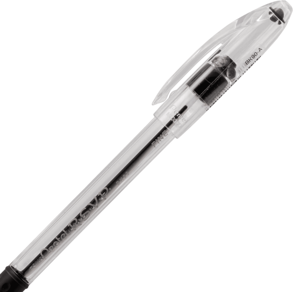 RSVP Ballpoint Pen, (0.7Mm), Fine Line, Black Ink, Pack of 5 (BK90PF5A) - Image 5