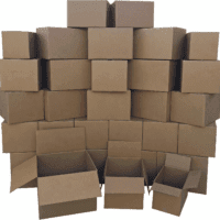 Cardboard Moving Boxes in Small, Medium and Large Sizes (Assorted), Pack of 30, Brown