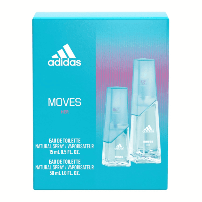 Moves for Her 2 Piece Gift Set, Notes of Grapefruit, Green Apple, and Peppermint, Women'S Fragrance, Long Lasting, Sporty Fragrance, Travel Size - Image 2