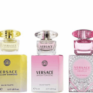 Perfume Gift Set for Women – Mini Variety Gift Set Trio Collection – Absolu, Bright Crystal, Yellow Diamond