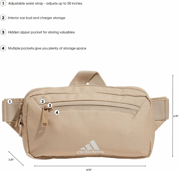 Must Have 2.0 Belt Bag Crossbody Waist Pack with Adjustable Strap for Festivals and Travel - Image 2