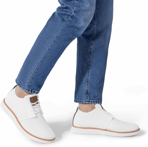 Men'S Knitflex Breeze Mesh Sneakers Oxfords Lace-Up Lightweight Casual Walking Shoes - Image 8