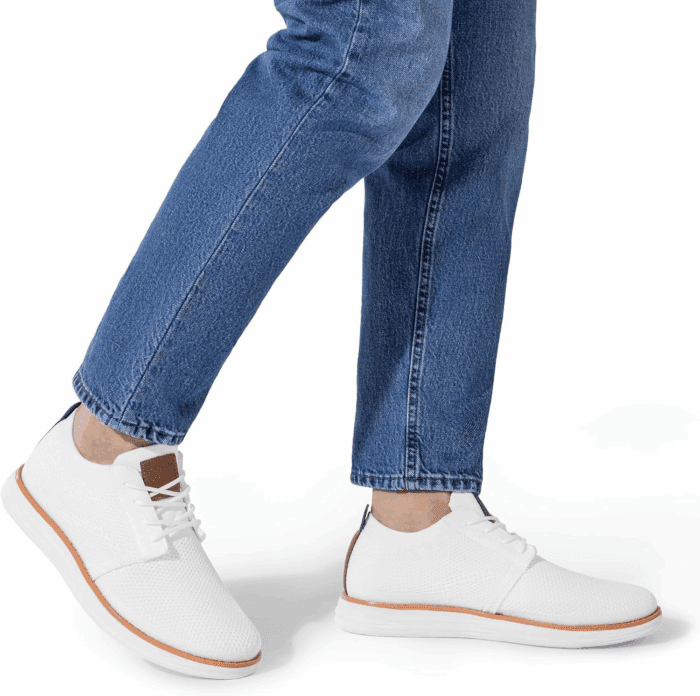 Men'S Knitflex Breeze Mesh Sneakers Oxfords Lace-Up Lightweight Casual Walking Shoes - Image 8