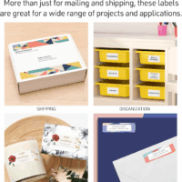 Printable Shipping Labels with Sure Feed, 2" X 4" Customizable Stickers, White, 5,000 Blank Mailing Labels for Laser Printers, Great for Mailing, Shipping, and More (95910) - Image 4