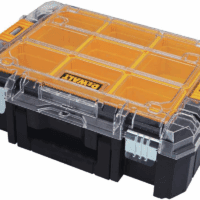 TSTAK Tool Organizer, Small Parts Tool Box with Removable Compartments (DWST17805)