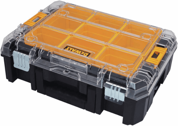 TSTAK Tool Organizer, Small Parts Tool Box with Removable Compartments (DWST17805)
