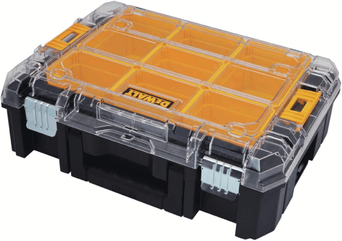 TSTAK Tool Organizer, Small Parts Tool Box with Removable Compartments (DWST17805)