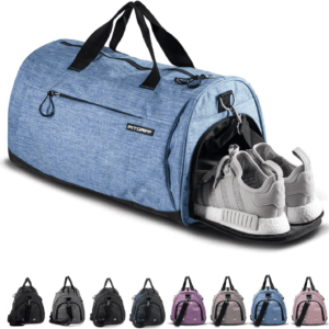 ® Gym Bag for Men & Women with Shoe & Wet Compartment - Duffle Bag for Travel, Sports, Fitness & Workout