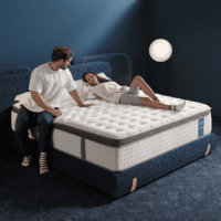 Queen Size Mattress, 14 Inch Hybrid Mattress in a Box, Gel Memory Foam Individually Wrapped Pocket Coils Innerspring Pressure Relief, Medium Firm (14 Inch, Queen (U.S. Standard))