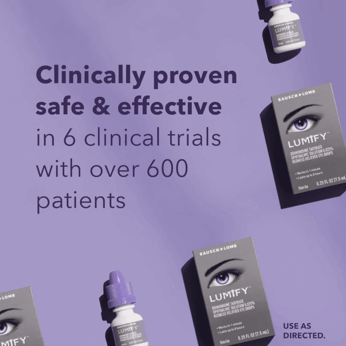 Redness Reliever Eye Drops, for Whiter & Brighter Looking Eyes, 0.08 Fl Oz (2.5 Ml) - Image 6