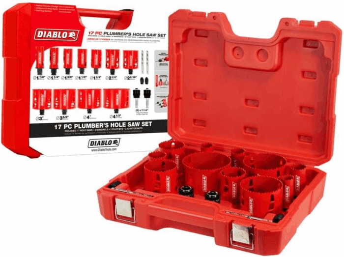DHS17SPL Bi-Metal Plumbing Set (17 Piece)