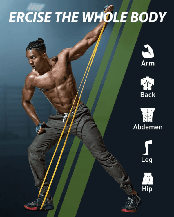 Resistance Bands, Pull up Exercise Bands, Workout Bands for Fitness Training, Body Stretching, Physical Therapy, Muscle Training - Image 6