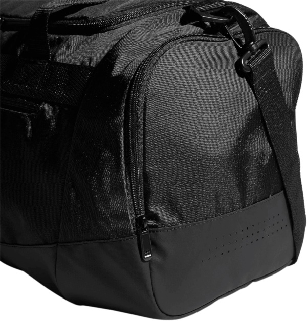 Unisex Defender 4.0 Gym Duffel Bag for Men and Women, Black/White, Small (38L) - Image 10