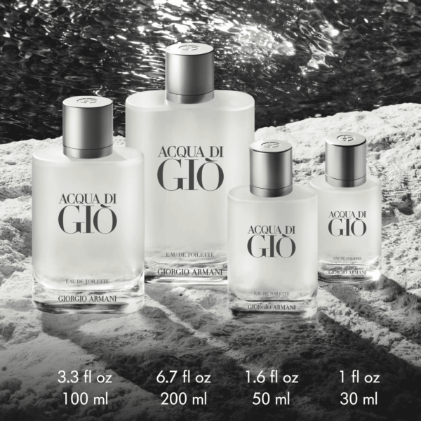 - Acqua Di Giò - Eau De Toilette - Cologne for Men - Long Lasting Fragrance with Bergamot Notes, Jasmine, White Musks, Patchouli & Cedarwood - Image 5