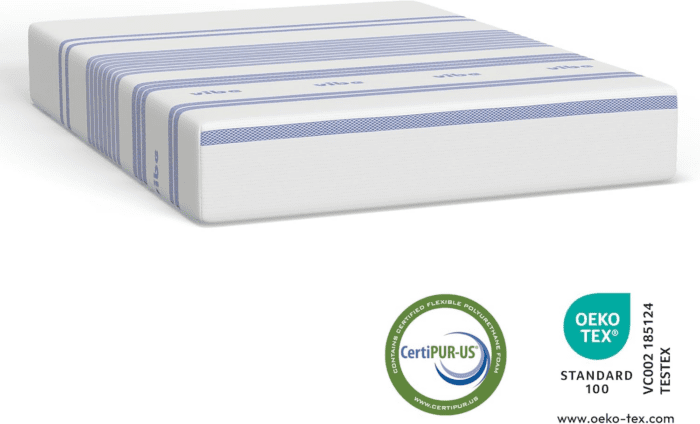 Gel Memory Foam Mattress, 12-Inch Certipur-Us Certified Bed-In-A-Box, Queen, White - Image 10