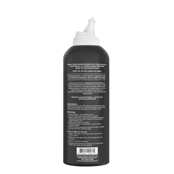 Hypochlorous Acid Spray 8Oz | Piercing Aftercare Healing Solution for Piercings, Bumps, Keloids & Wounds - Nose, Ears, Belly - Image 9