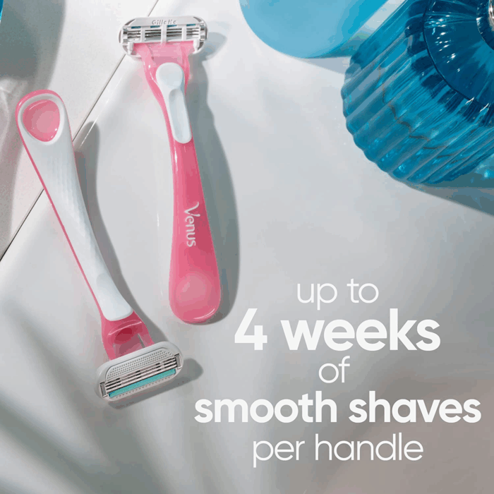 Sensitive Women'S Disposable Razors - Single Package of 3 Razors - Image 4