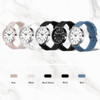 Nurse Watch for Medical Professionals Students Women Men, Analog Nursing Watches with 30M Waterproof 12/24 Hour Military Time, Second Hand, Easy to Read, Colorful Silicone Band - Image 3