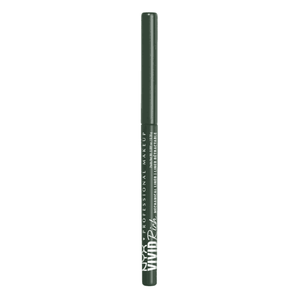 Mechanical Eye Pencil, Vivid Rich Mechanical, Creamy Retractable Eyeliner - Emerald Empire, Emerald Green Eyeliner - Image 9