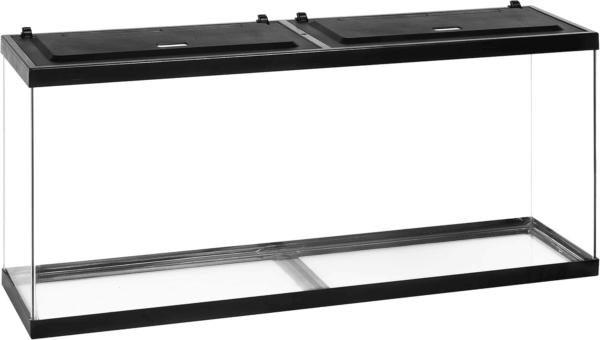 55 Gallon Aquarium Kit with Fish Tank, Fish Net, Fish Food, Filter, Heater and Water Conditioners - Image 2