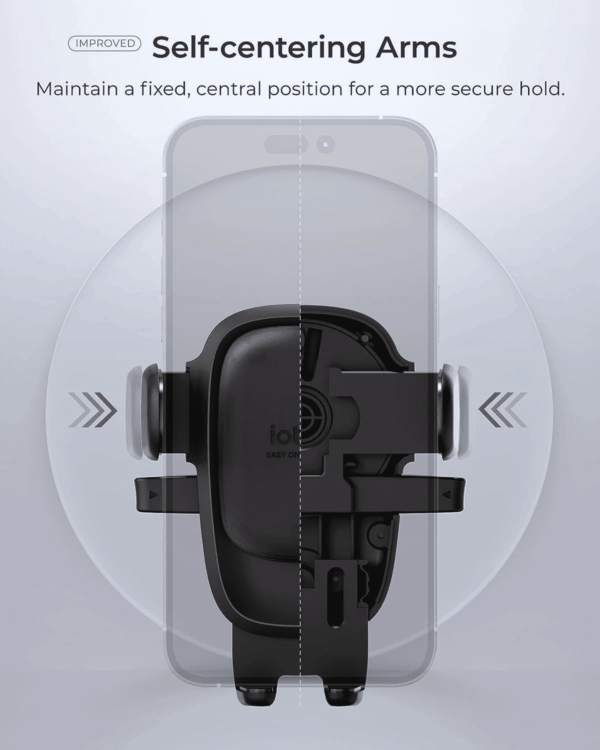 Easy One Touch 6 Universal Car Mount Dashboard & Windshield Suction Cup Phone Holder for Iphone Samsung, Google, All Smartphones - Image 3