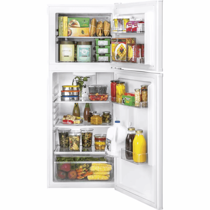 9.7-Cu Ft Counter-Depth Top-Freezer Refrigerator ( White ) - Image 2