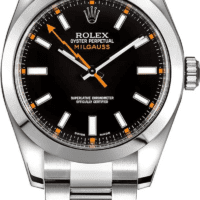Milgauss Black Dial 40Mm Men'S Watch 116400-BLKSDO