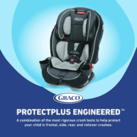 Slimfit 3 in 1 Convertible Car Seat Slim & Comfy Design Saves Space in Your Back Seat, Redmond - Image 2
