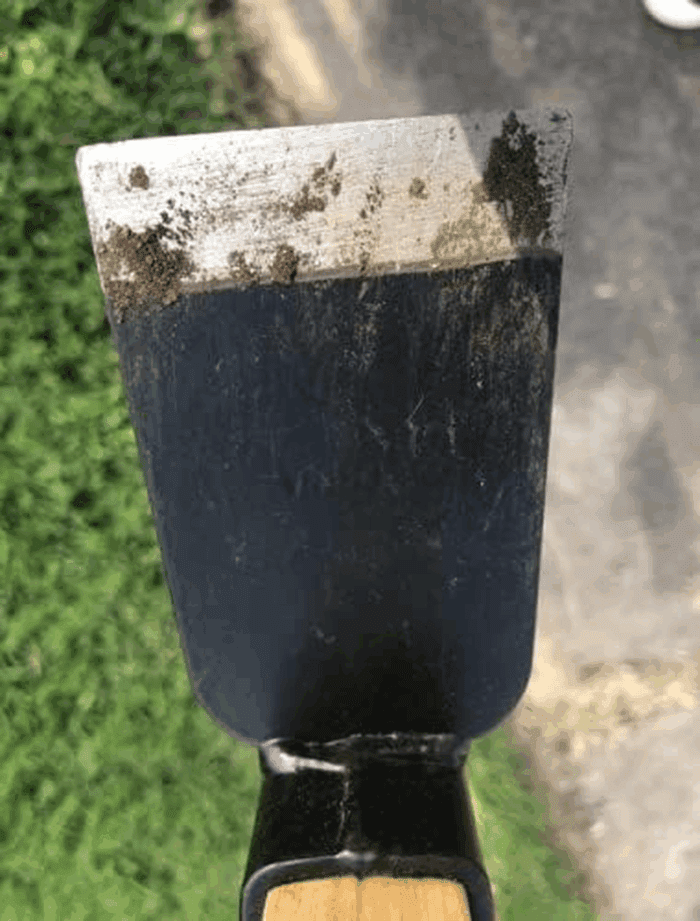 Hoe and Cultivator Hand Tiller - Carbon Steel Blade - Heavy Duty for Loosening Soil, Weeding and Digging - Rubber Ergo Grip Handle - Rust Proof - Image 3