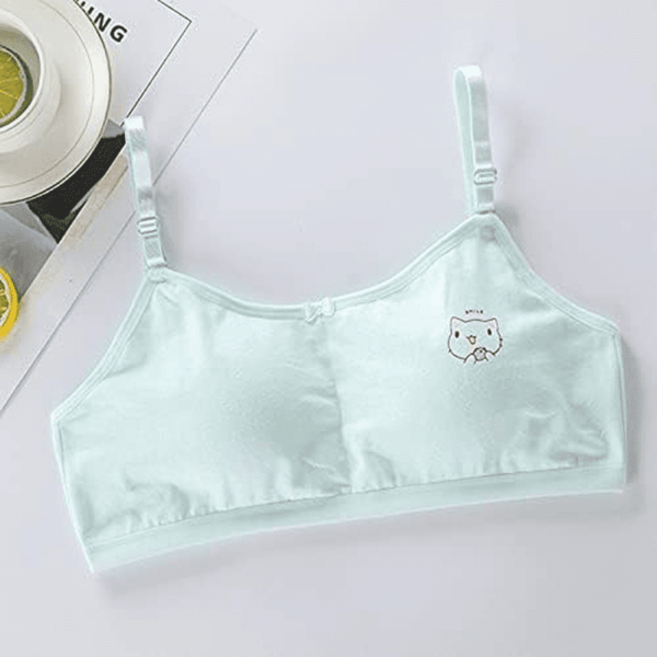 Big Girls Bra Comfort Flex Fit Seamless for Girl Teens with Adjustable Straps, Pull-On Design - Image 6