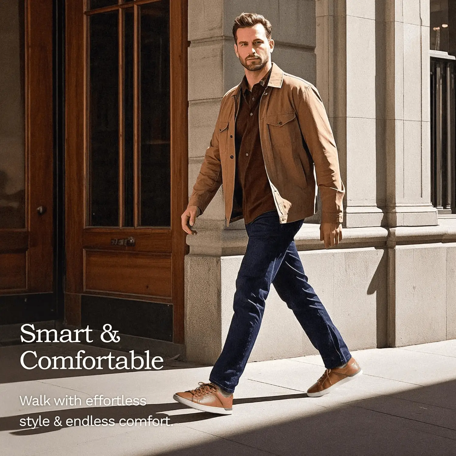 Men'S Casual Dress Sneakers Skate Shoes - Image 7