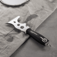 14-IN-1 Soft Grip Painters Tool with Hammer End and 2 Driver Bits, 3", One Pack, Black - Image 6