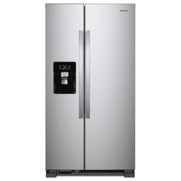 in Door Can Caddy 21.4-Cu Ft Side-By-Side Refrigerator with Ice Maker ,Water and Ice Dispenser ( Fingerprint Resistant Stainless Steel )