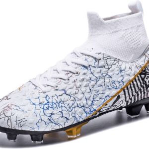 Unisex-Adult Soccer Cleats Lightweight Futsal Training Football Shoes for Big Boys