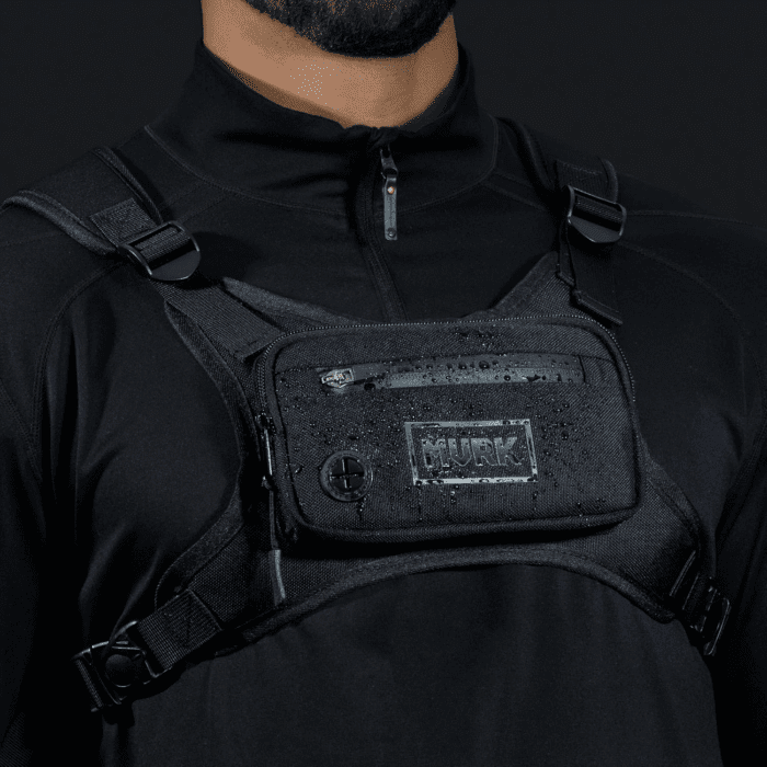 Water Resistant Chest Pack - Running Vest for Workouts, Running Phone Holder Extra Storage, Lightweight Running Pack - Image 7