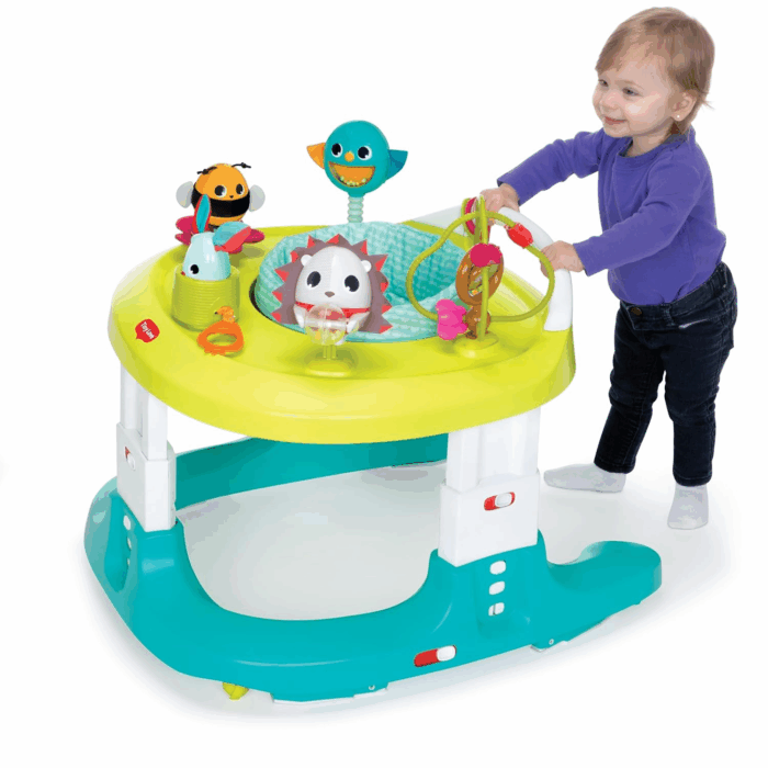4-In-1 Here I Grow Mobile Activity Center, Baby Walkers and Activity Center, Baby Activity Center with Interactive Toys and Developmental Activities, Meadow Days - Image 11