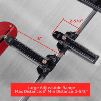 Thin Rip Jig Table Saw Jig Guide for Making Repetitive Narrow Thin Strip Cuts Woodworking Tools Fast Thin Ripping Guide for Table Saw Band Saw Router Table Fits for 3/8" X 3/4" T Slot - Image 3