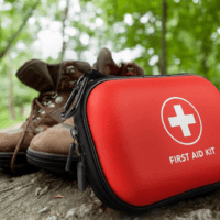 Mini First Aid Kit, 100 Pieces Water-Resistant Hard Shell Small Case - Perfect for Travel, Outdoor, Home, Office, Camping, Hiking, Car (Red) - Image 7