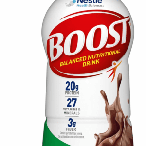 High Protein with Fiber Ready to Drink Complete Nutritional Drink, Rich Chocolate, 8 Fl Oz Bottle, 24 Pack