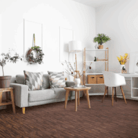 48Sq. Ft. Wood Grain Floor Tiles Foam Mat EVA Interlocking Mats Tile 3/8-Inch Thick Flooring Wood Puzzle Exercise Mats W/Borders - Home Playroom Basement, Apartment, Trade Show, Baby, Dance - Image 3