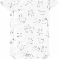 Unisex-Baby 5-Pack Side Snap Short-Sleeve Bodysuit - Image 2