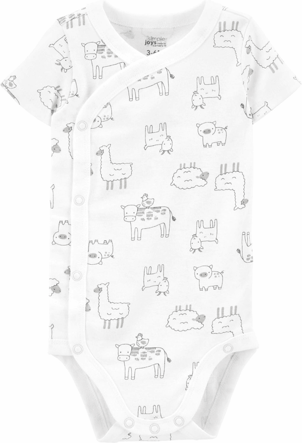 Unisex-Baby 5-Pack Side Snap Short-Sleeve Bodysuit - Image 2