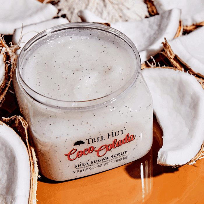 Shea Sugar Scrub Coco Colada, 18 Oz, Ultra Hydrating and Exfoliating Scrub for Nourishing Essential Body Care - Image 3