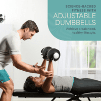 Adjustable Dumbbells Set/Single - 15Lb 43Lb 55Lb 25 Lb Dumbbell Sets with Rack - Quick Adjust, Secure Grip Weights Dumbbells Set - Compact Hand Weights for Women/Men at Home Gym - Image 9