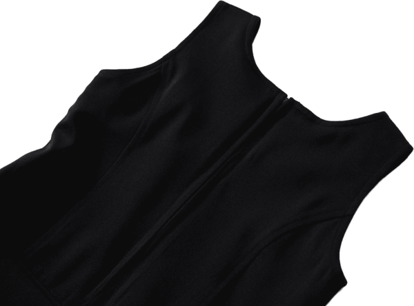 Girls School Uniform Jumper: Stretch Pleated Durable Kids Knee Length Sleeveless Dress - Image 7
