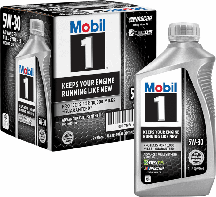 1 Advanced Full Synthetic Motor Oil 5W-30, 6-Pack of 1 Quarts - Image 2