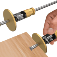 Wheel Marking Gauge, Newly Unique Movable Blade,0.2 Mm Precision,Woodworking Dovetail Scribing Gauge, Scriber Marking Tools, Essential Tools for Woodworking Projects (Rollable Blade)